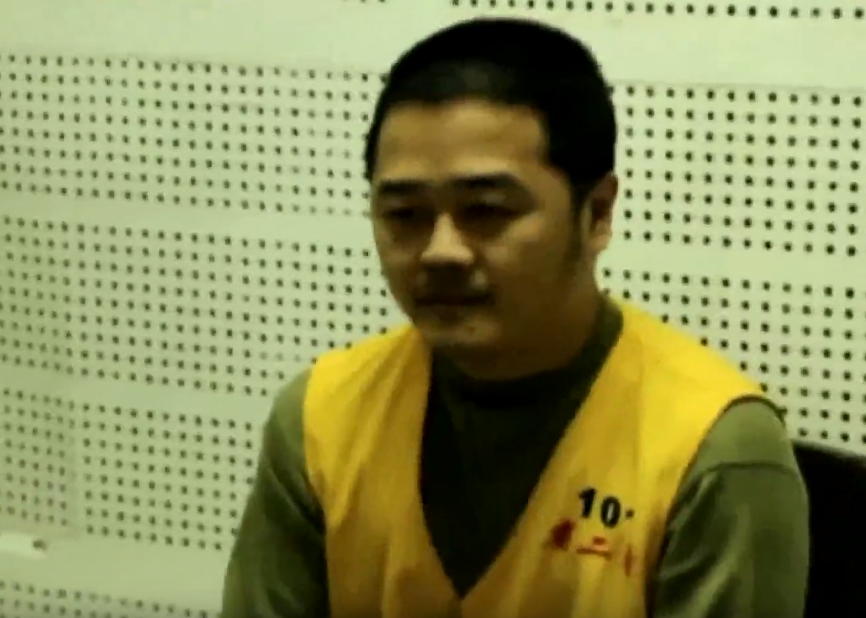 黃宇於2016年5月被執行死刑,官方批其為「可恥的叛國者」。(影片截圖)