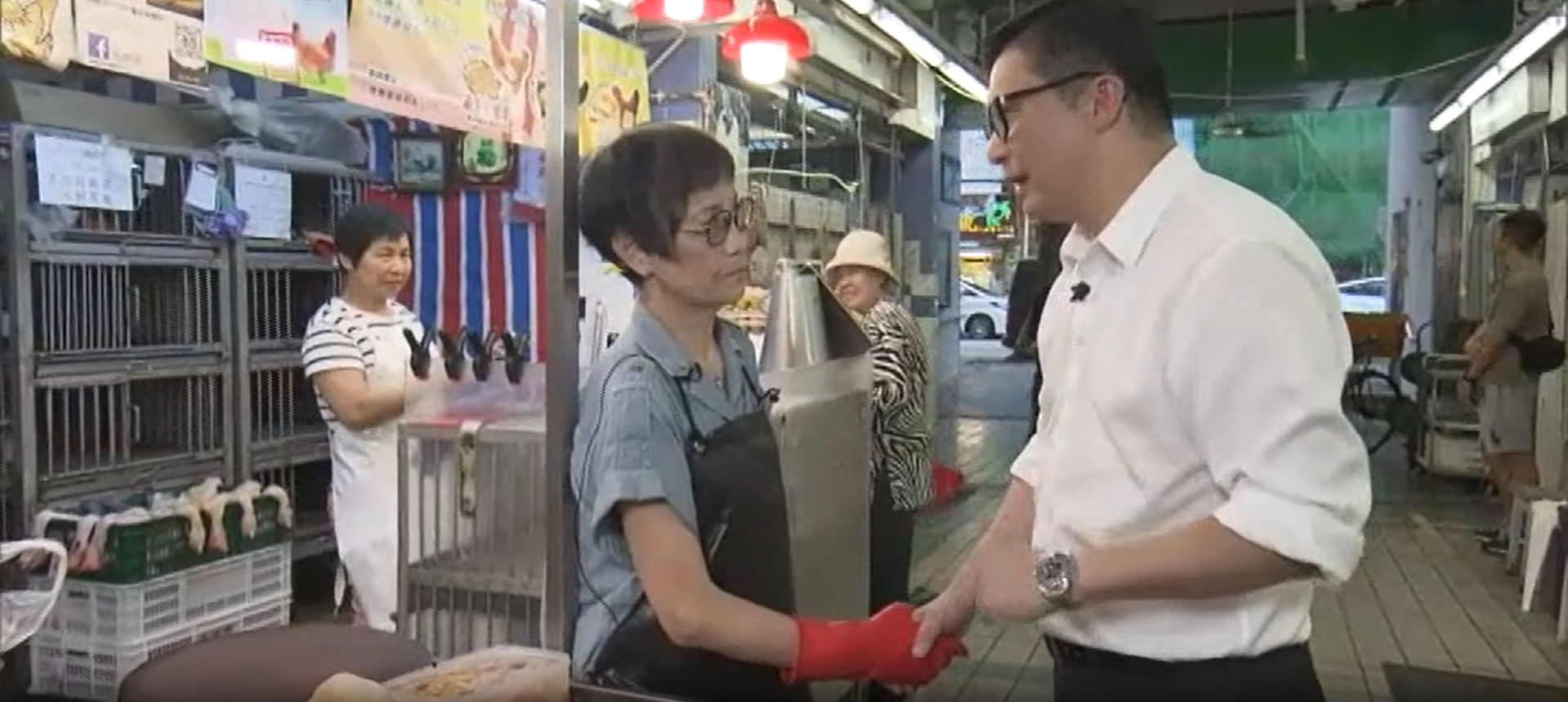 23條立法|鄧炳強到街市緊捉檔主玉手解說 指立法後拍拖都穩陣啲|Ray Online