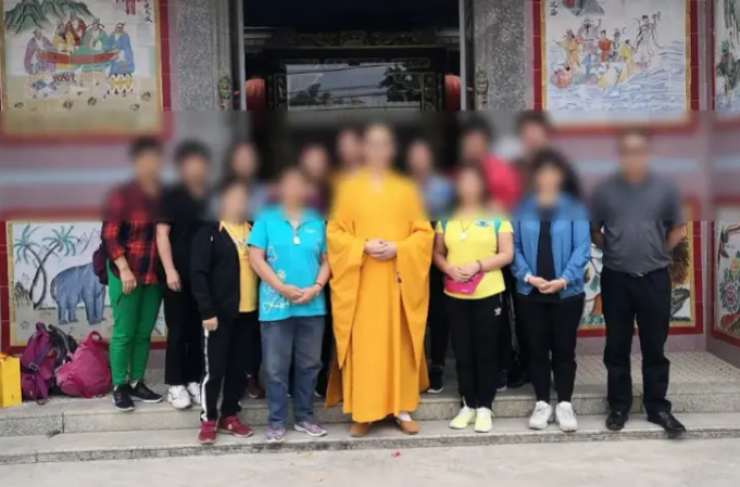 廣東揭陽一間寺廟的劉姓主持,竟是殺人犯,真身姓李。(互聯網)