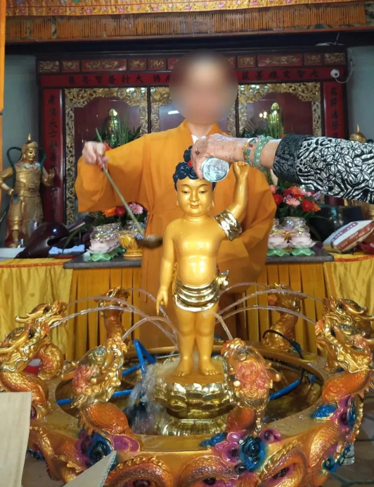 廣東揭陽一間寺廟的劉姓主持,竟是殺人犯,真身姓李。(互聯網)