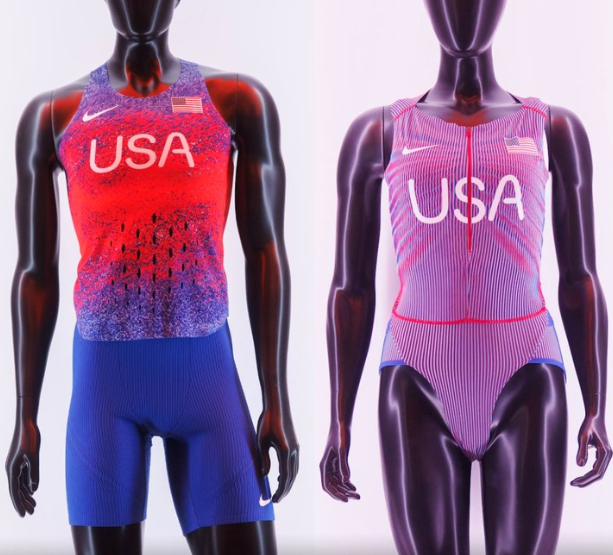 其中一款制服被指太高衩,認為是暴露及性別歧視。(路透社)