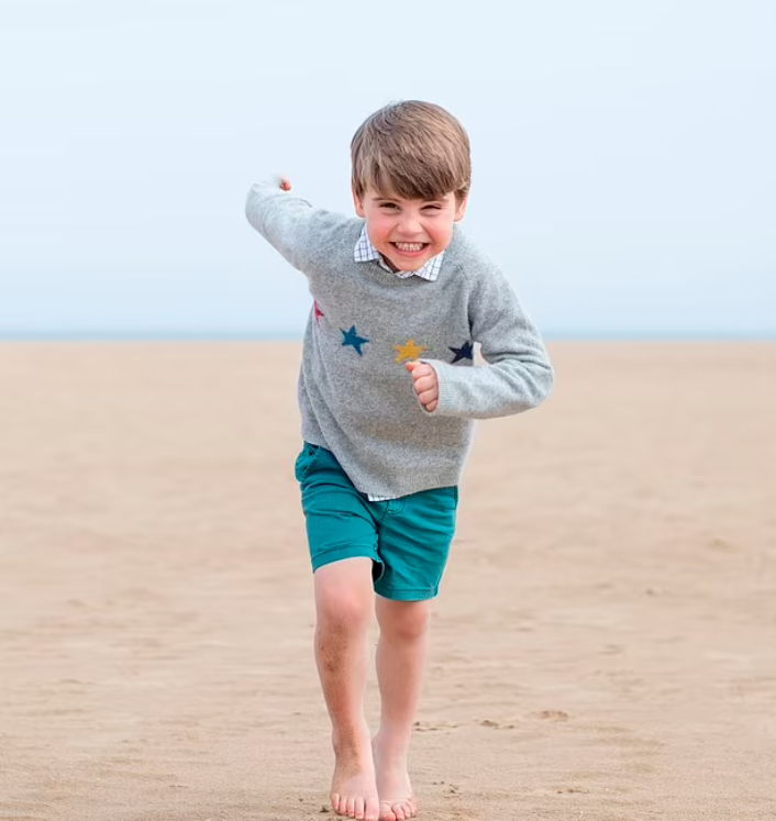 路易4歲生日照。(互聯網)