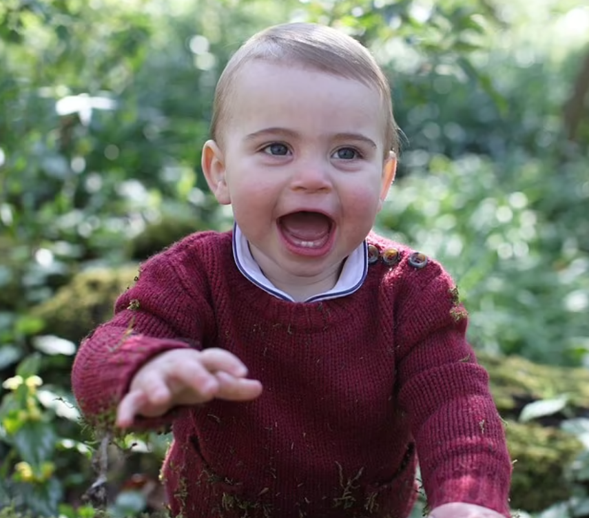 路易1歲生日照。(互聯網)