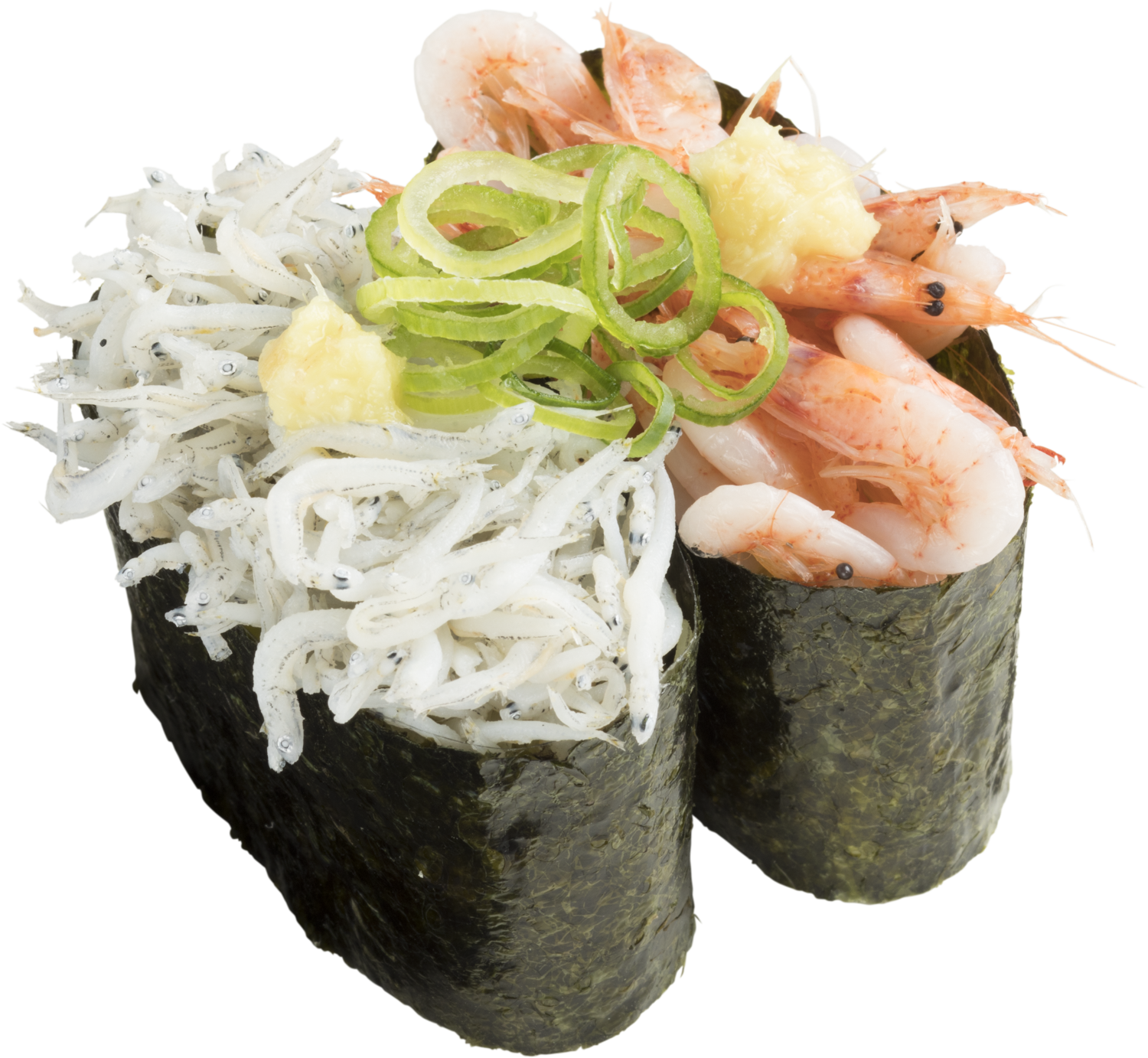 駿河灣產軍艦雙味 生櫻花蝦・銀魚仔 - 12元