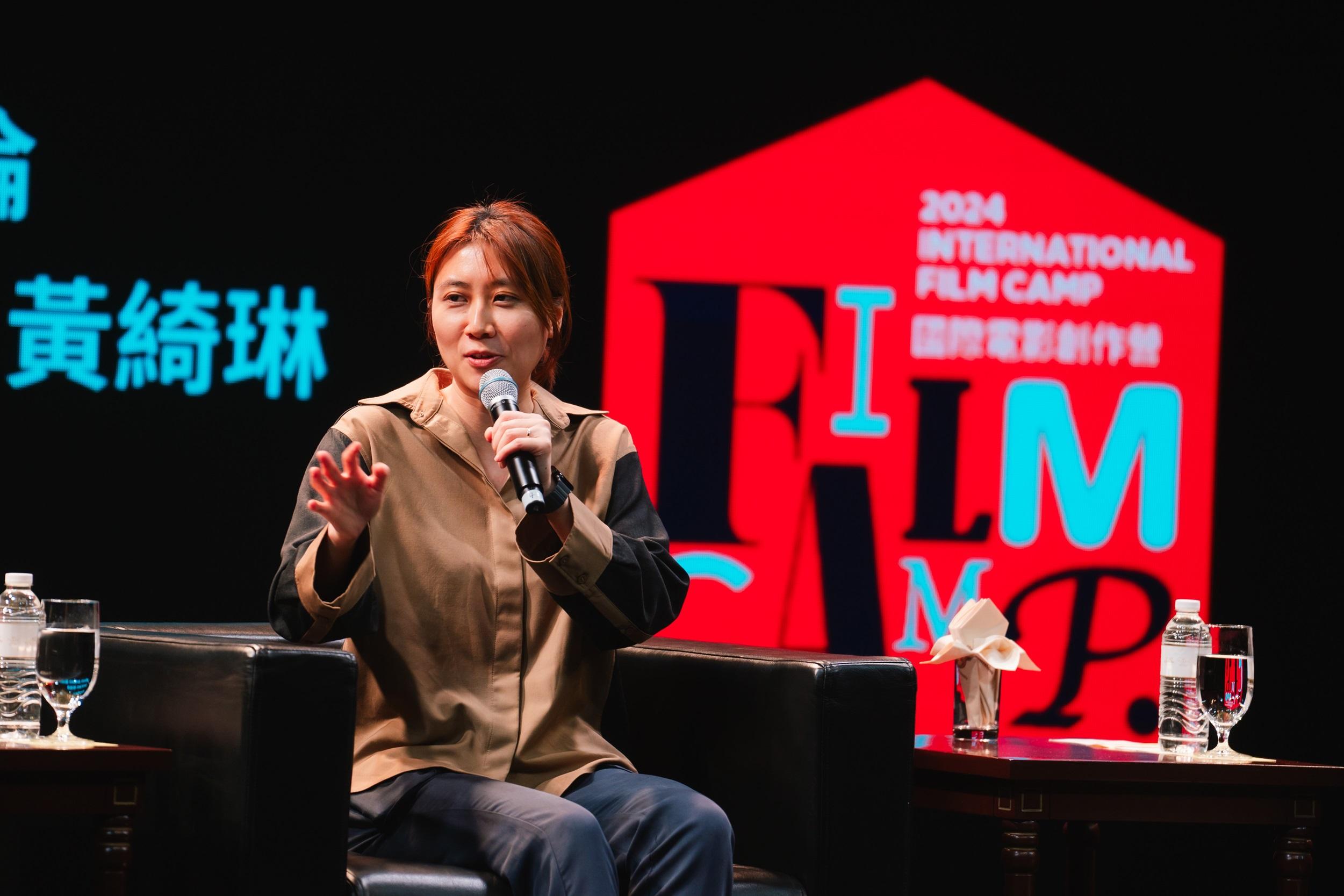 黃綺琳自資拍片,笑言是「新一代電影大亨」。