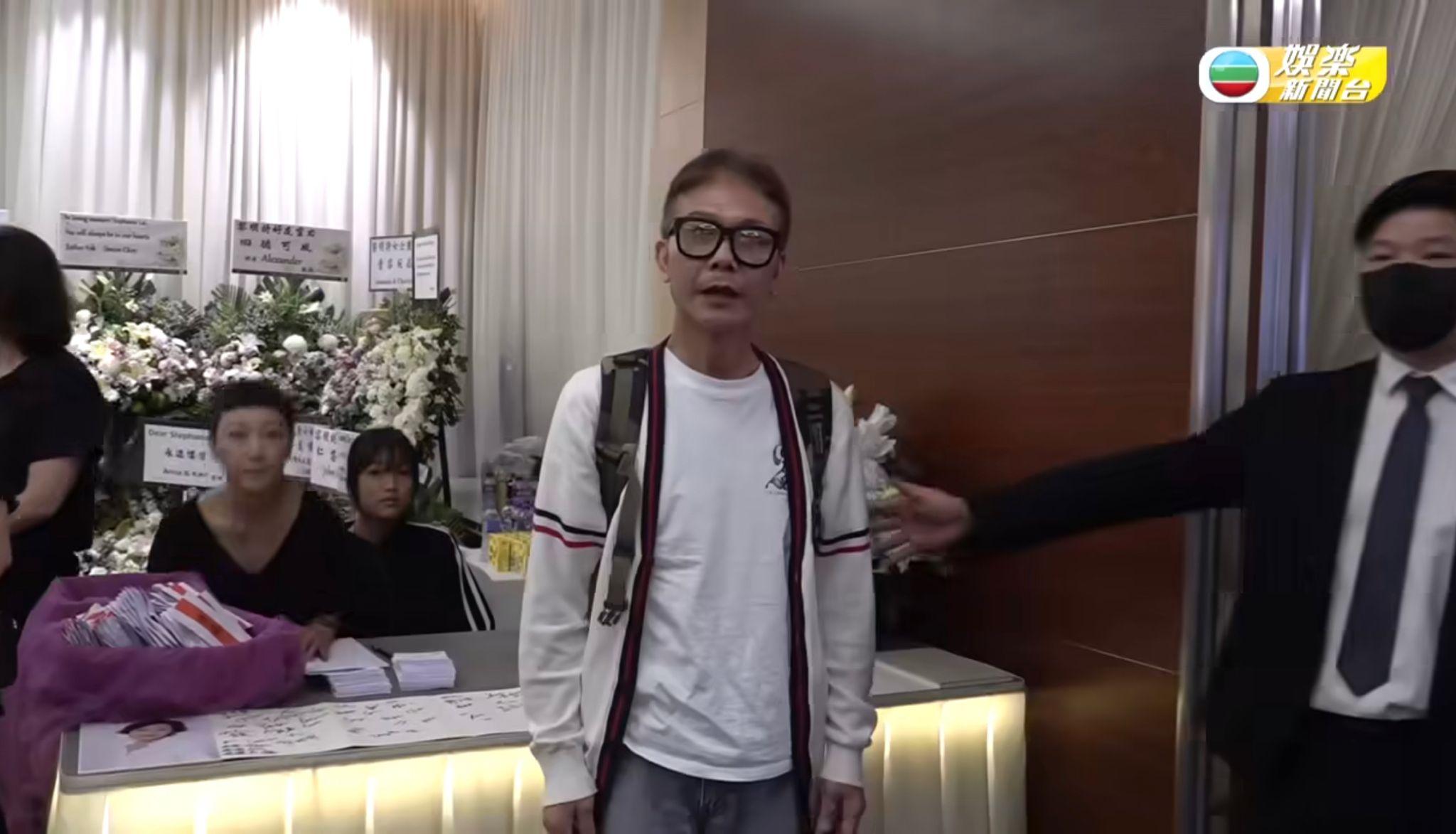 錢小豪亦有出席。 (娛樂新聞台截圖)