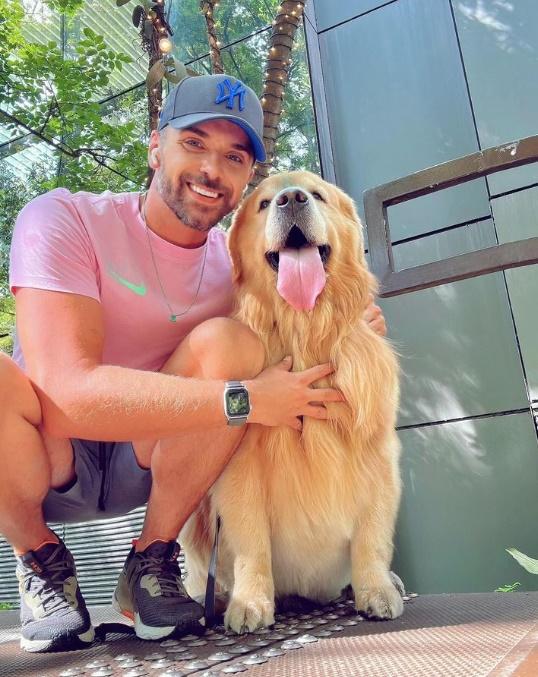 João Fantazzini與Joca。(IG)