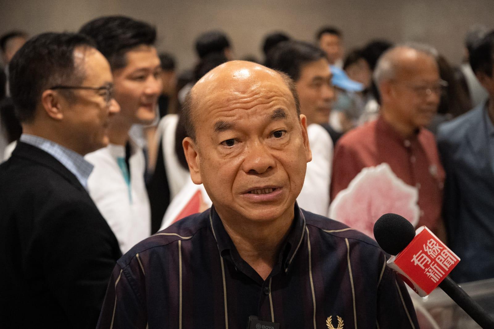 PARK SEASONS首輪買家以用家為主,佔約八成,其餘約兩成為長線投資者。(林靄怡攝)