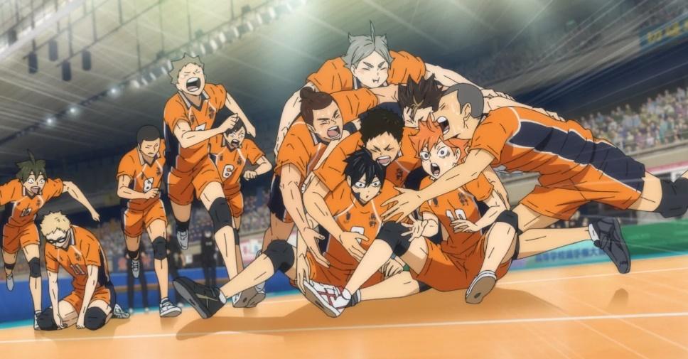 《排球少年!!垃圾場的決戰》,即便是在漫畫完結4年後才上映,仍獲大批Fans入場支持。(網上圖片)