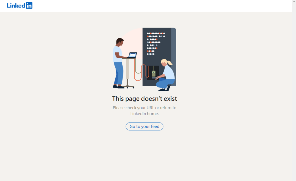 阿里王子的Linkedin社交帳號顯示不存在。