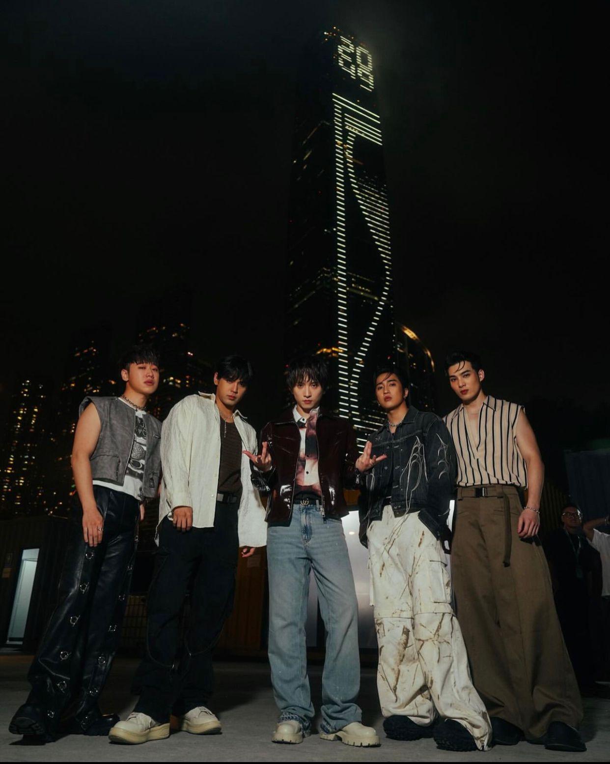 五堅情來出席 《春浪音樂節》香港站演出。