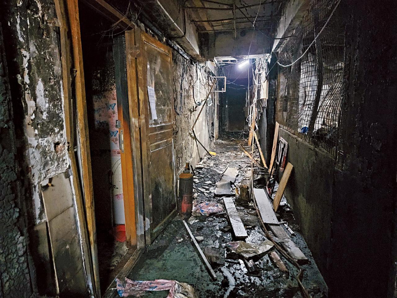 佐敦 華豐大廈 三級火