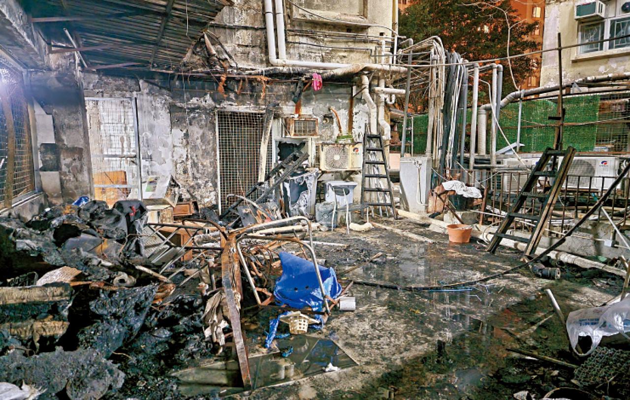 佐敦 華豐大廈 三級火