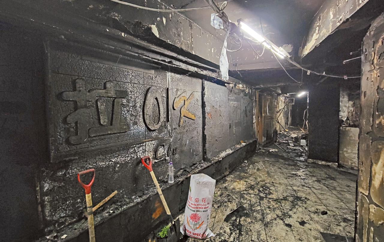 佐敦 華豐大廈 三級火