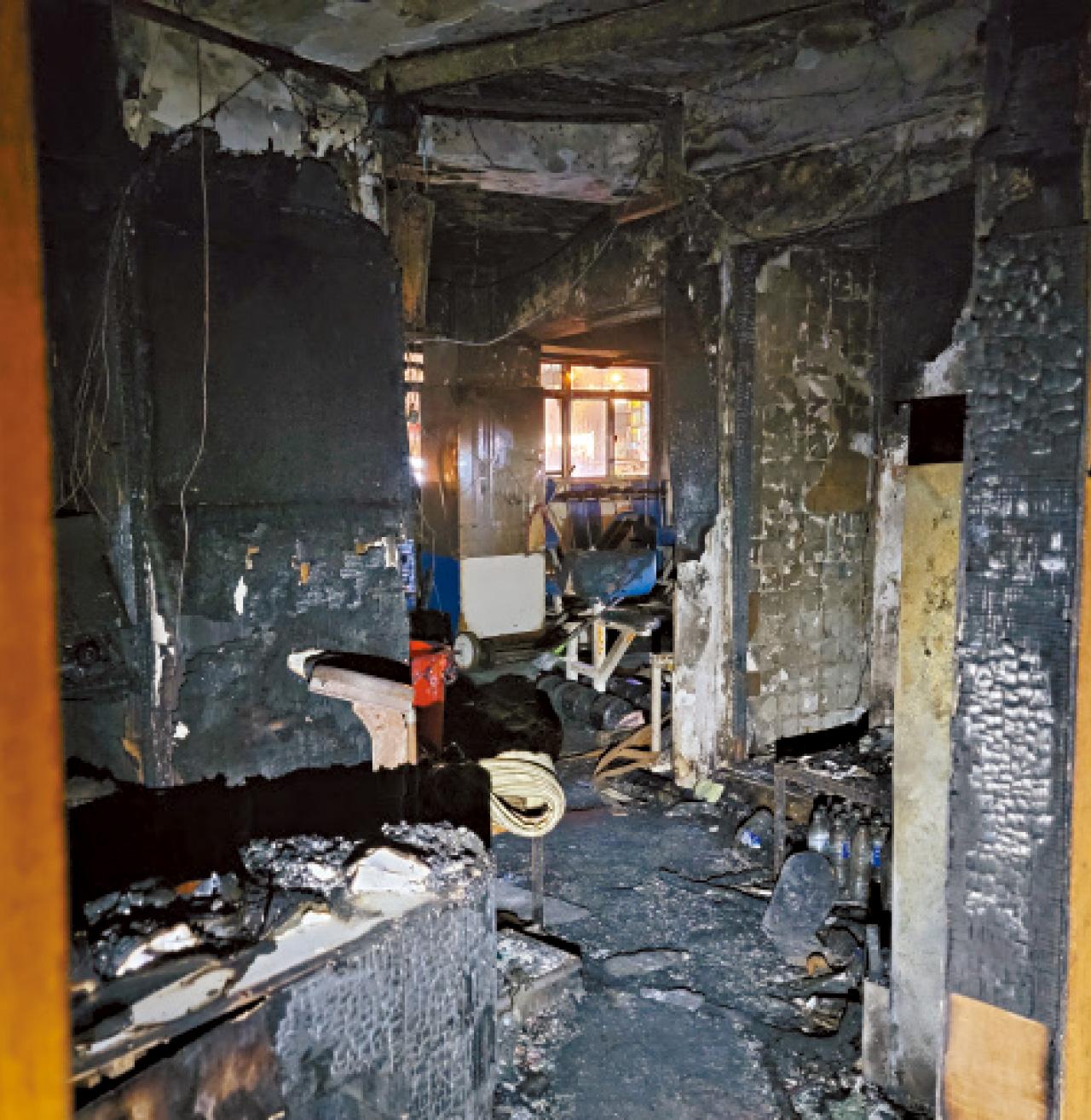 佐敦 華豐大廈 三級火