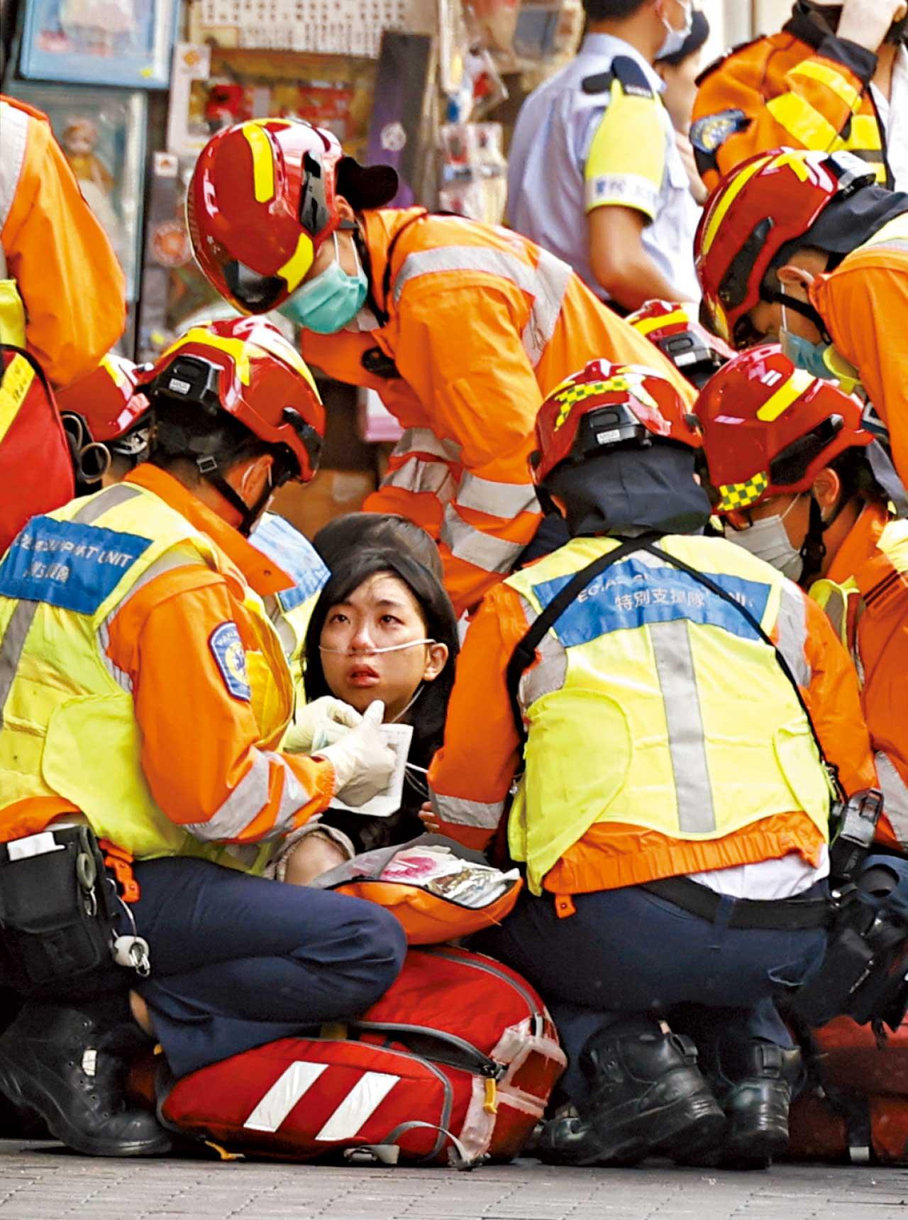 佐敦華豐大廈火警