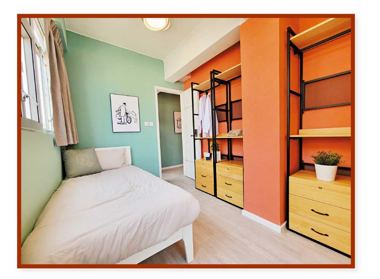 私營外勞共居空間