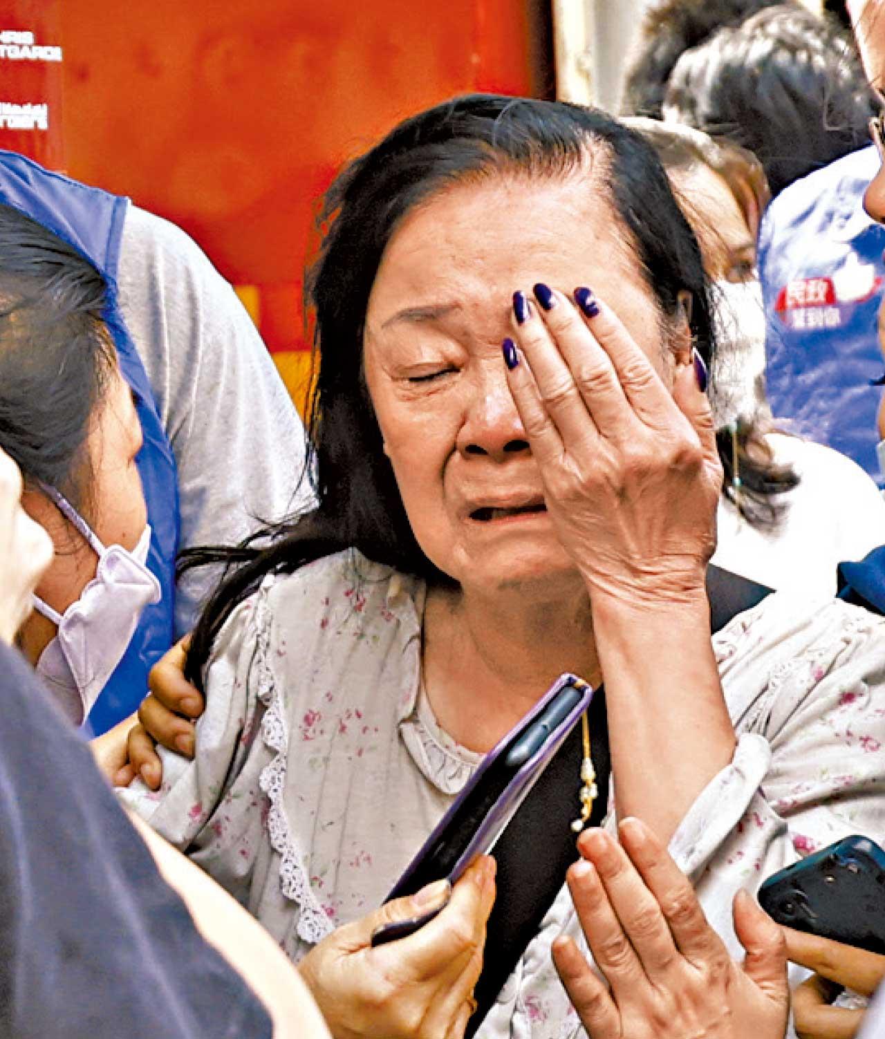 佐敦華豐大廈火警