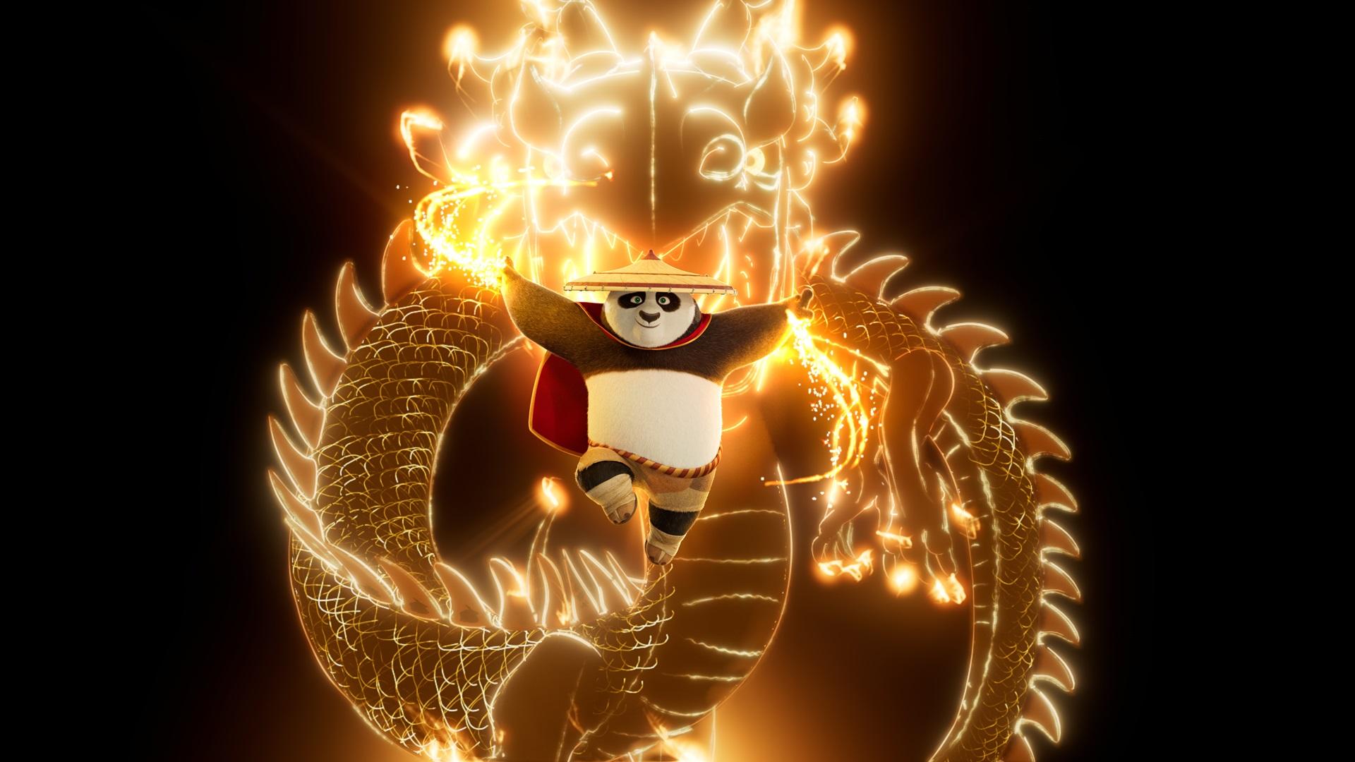 《功夫熊貓4》劇照。