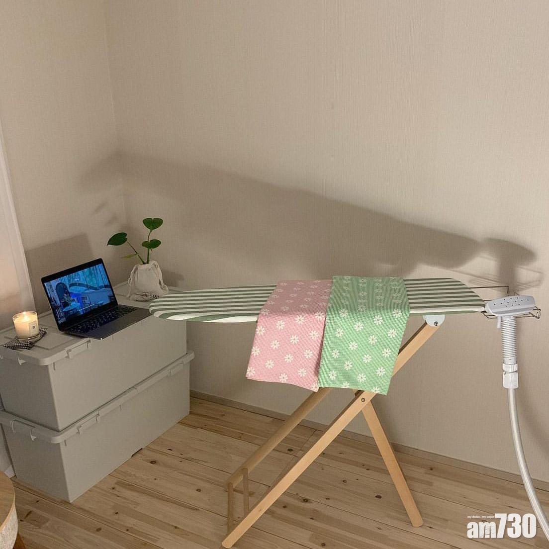 較薄的衣服可以直接熨乾。