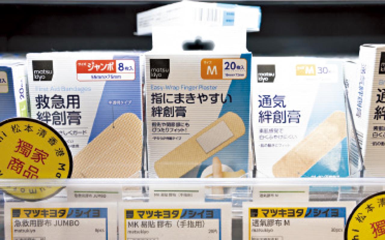 松本清 易貼手指膠布