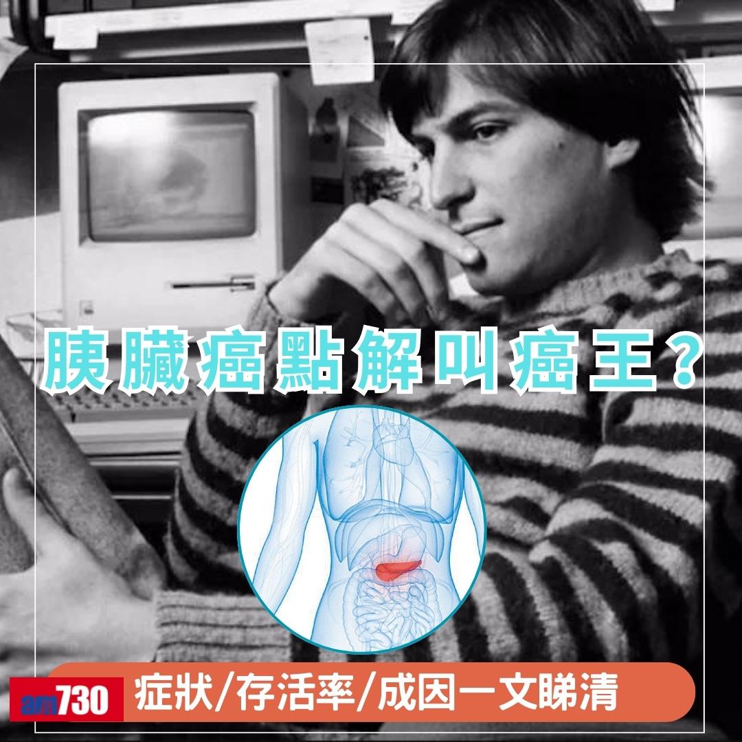 胰臟癌點解叫癌王|症狀/存活率/成因一文睇清(am730製圖)