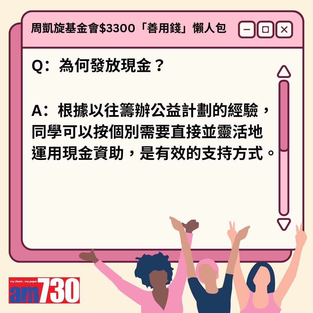 周凱旋基金會$3300「善用錢」懶人包