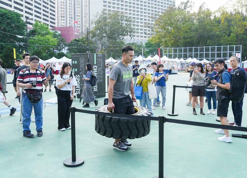 「城市運動遊戲體驗區」,讓公眾體驗不同城市運動樂趣,市民透過直接參與能更全面認識3x3籃球文化和多元城市運動。