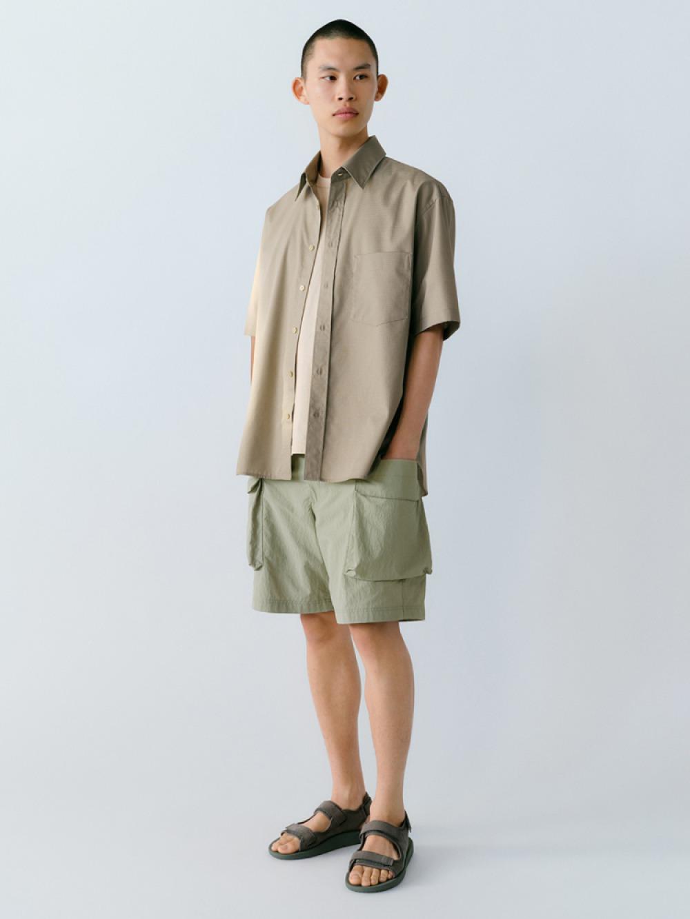 男裝 U降落傘工裝短褲$199 > $149