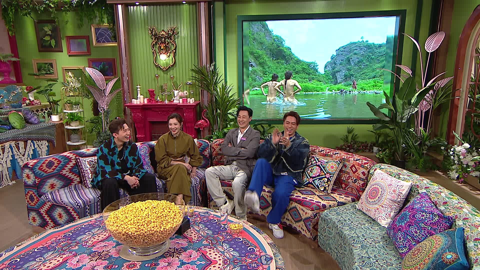 麥美恩主持節目《Mayanne小喇叭》今集請來林峯與吳卓羲擔任嘉賓。