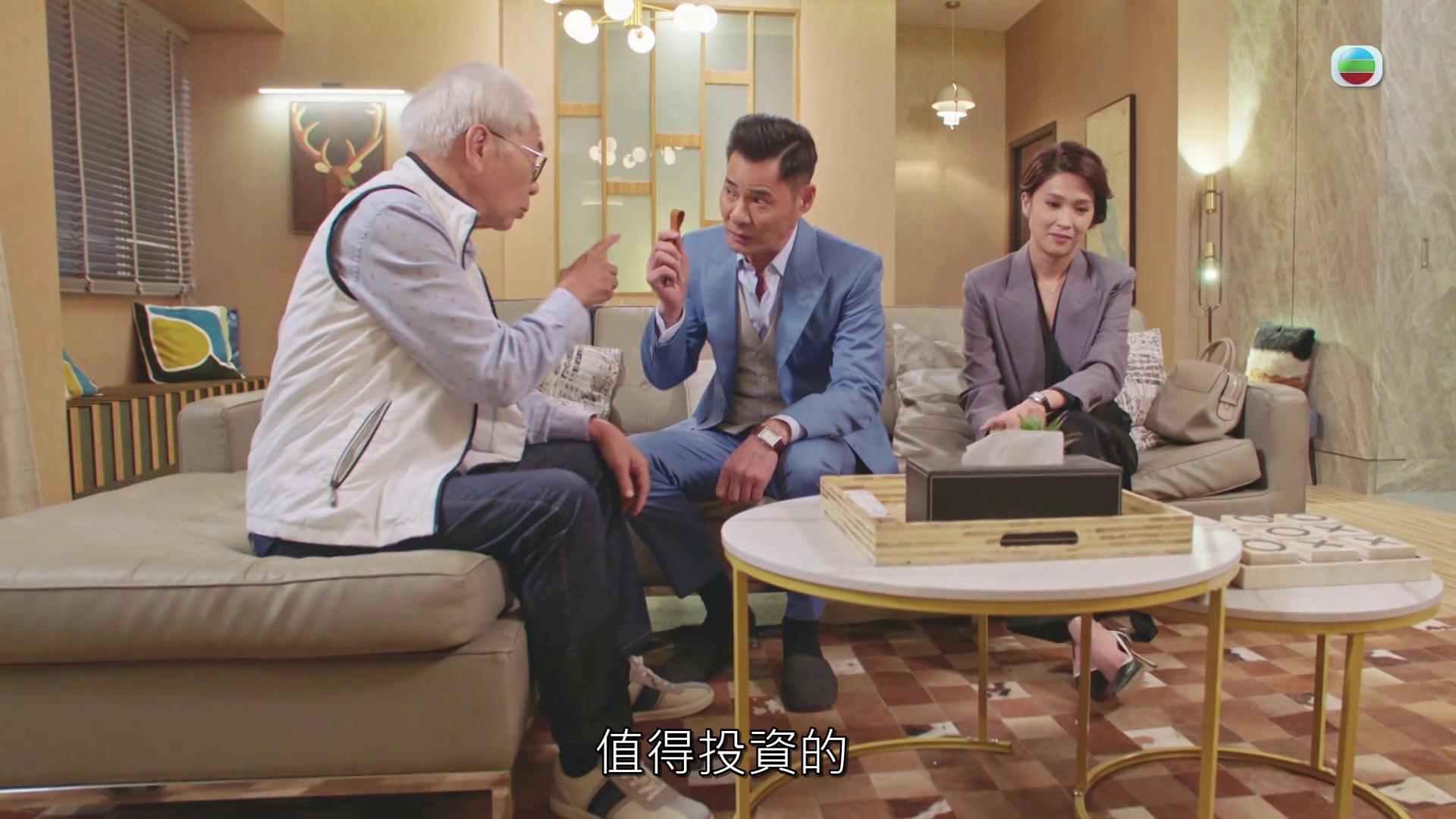 昨晚一集另一焦點人物非飾演Nic Sir爸爸福伯的李龍基莫屬。