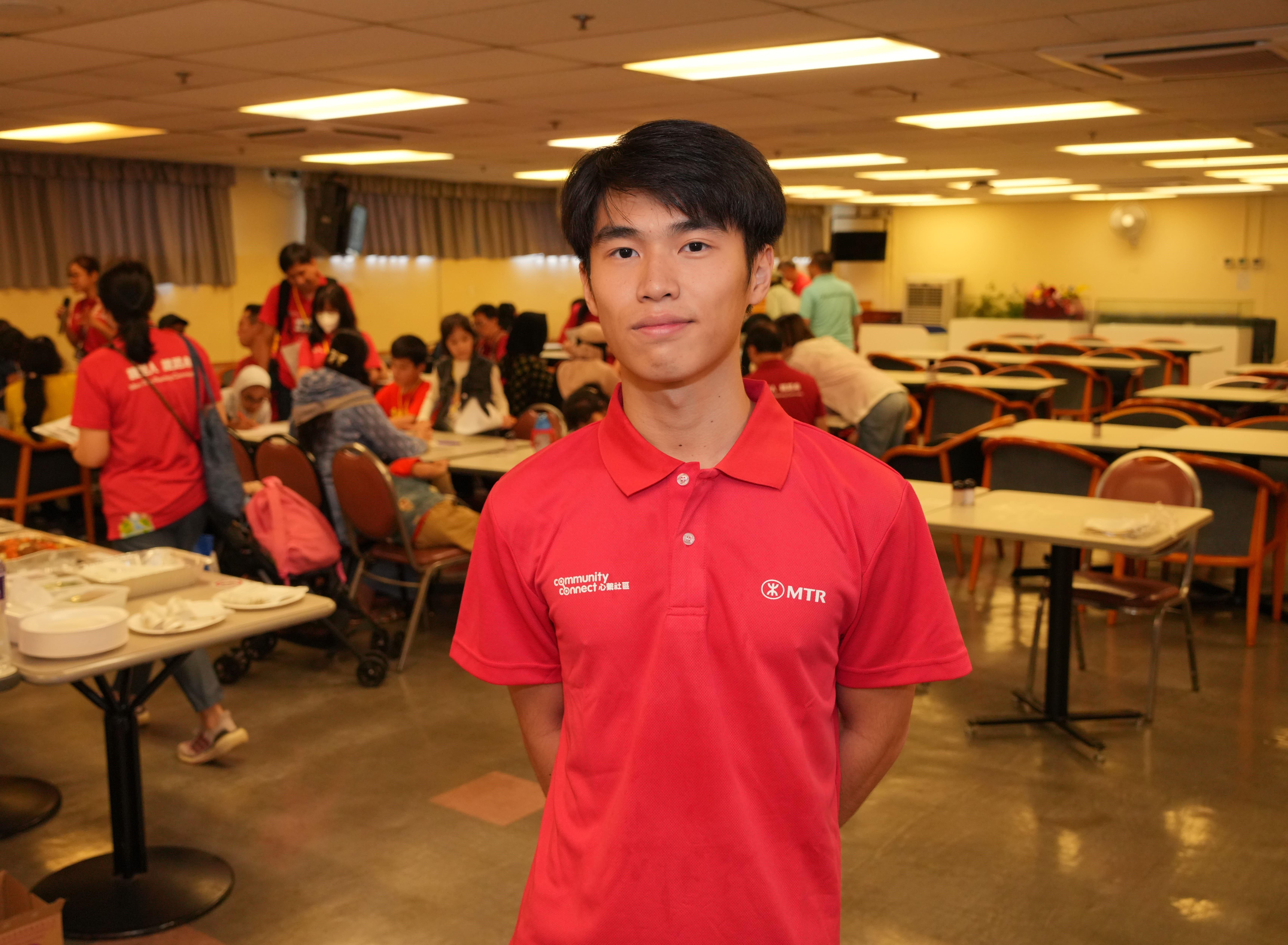 港鐵義工月活動籌備小組成員金焯庭