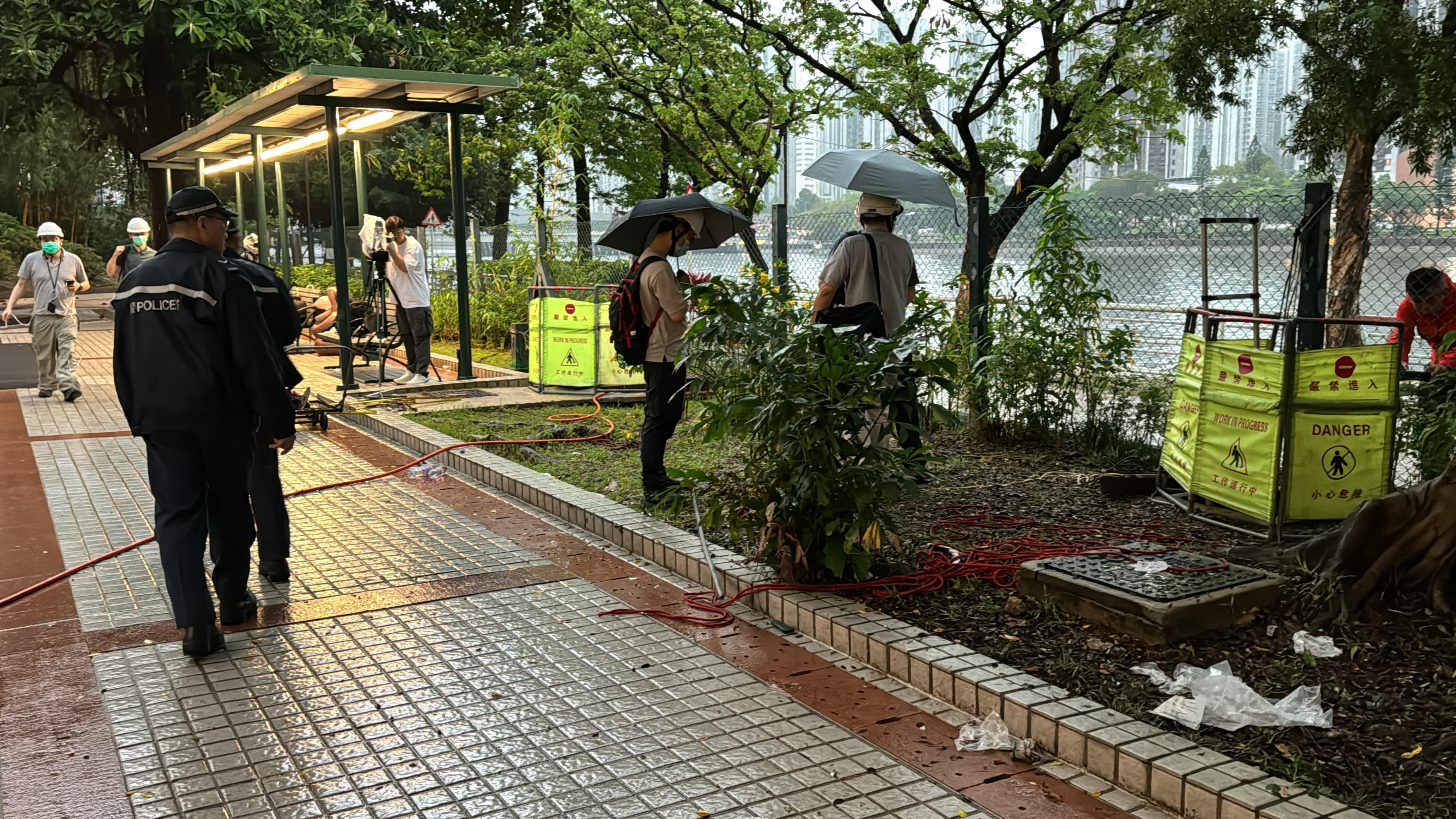 沙田源禾遊樂場渠務工程意外