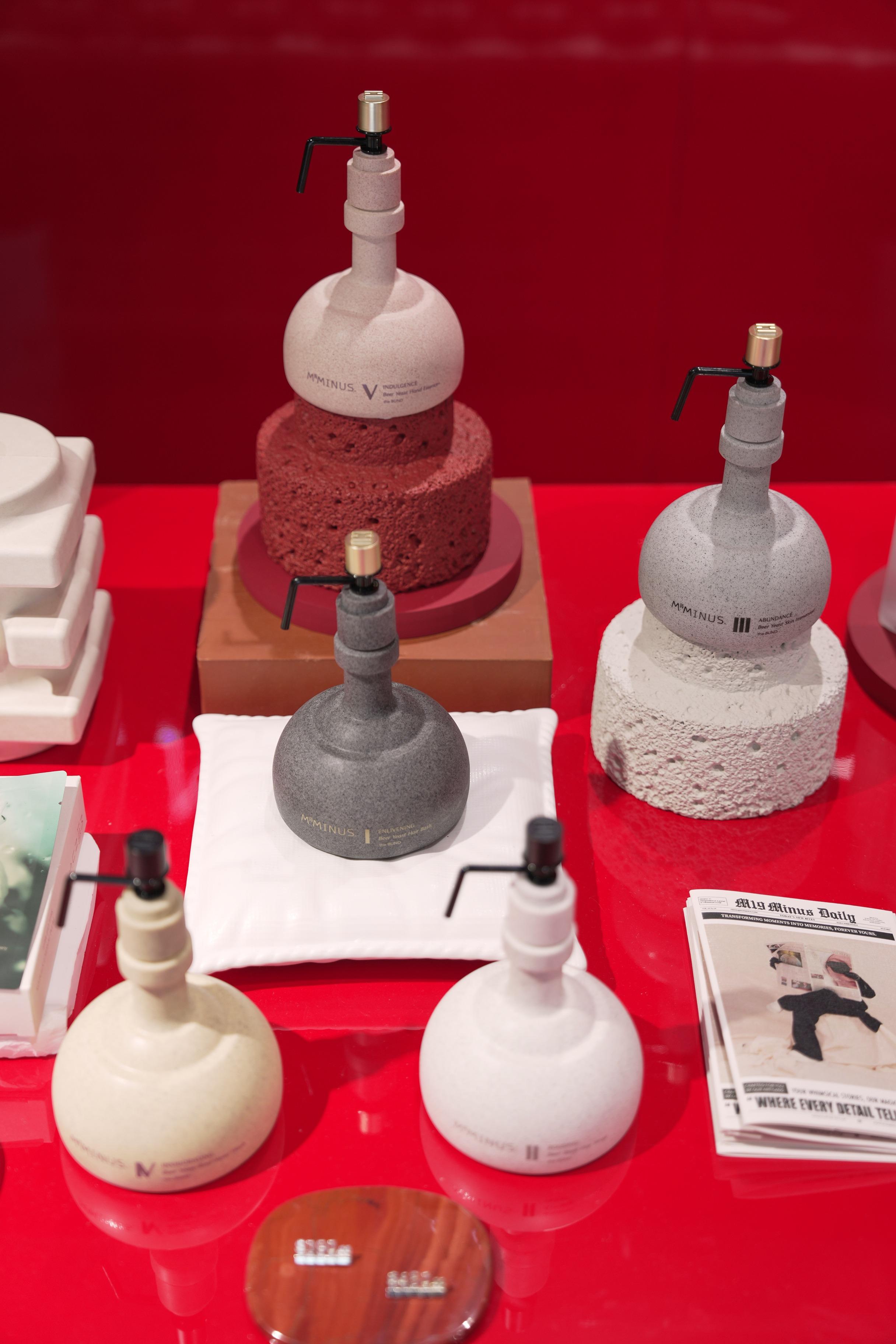 the BUND頭髮及身體護理系列,充滿藝術感的包裝,即時點綴家居。