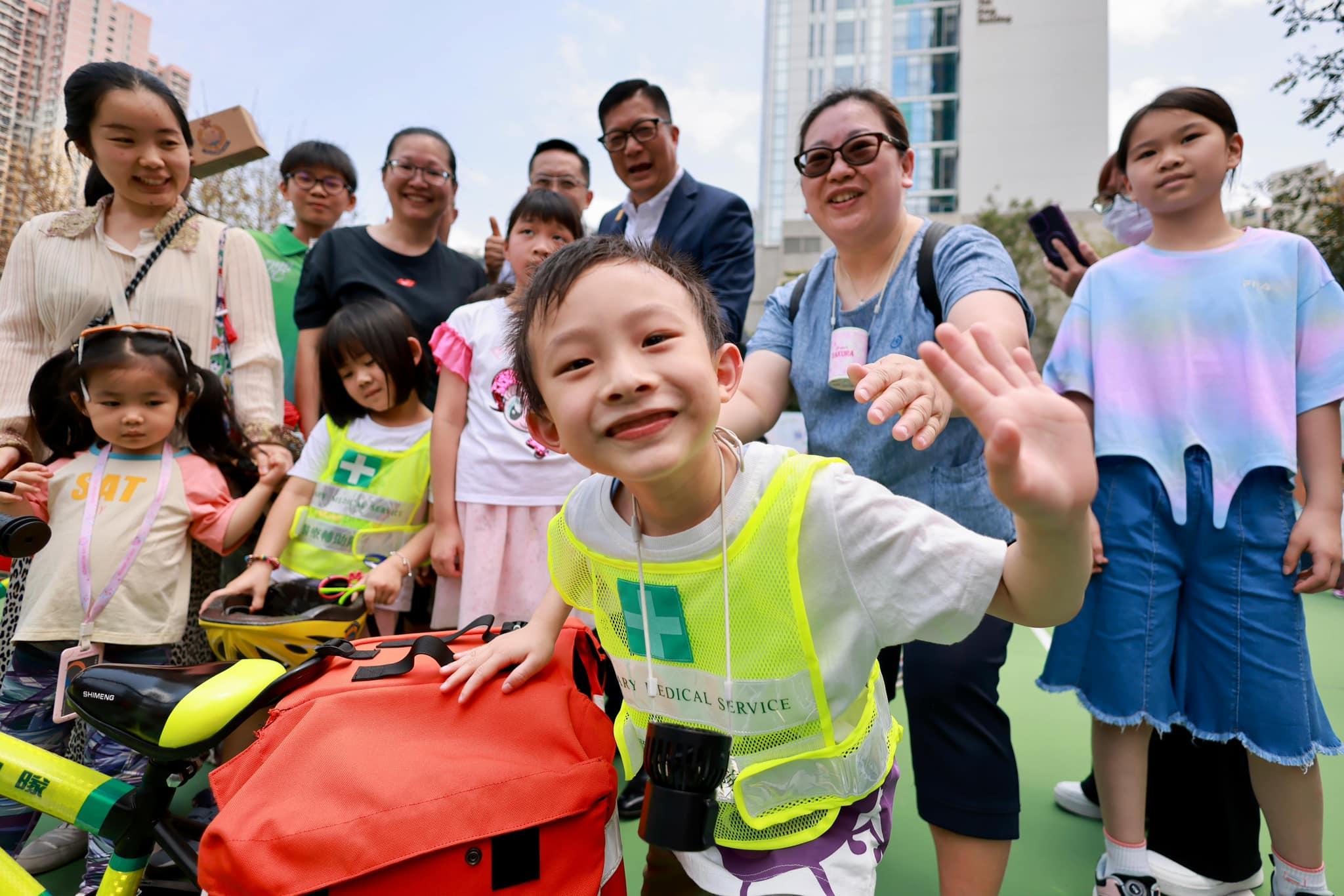 國安教育日︱多個紀律部隊及輔助隊伍辦開放日 鄧炳強:幾忙都要支持