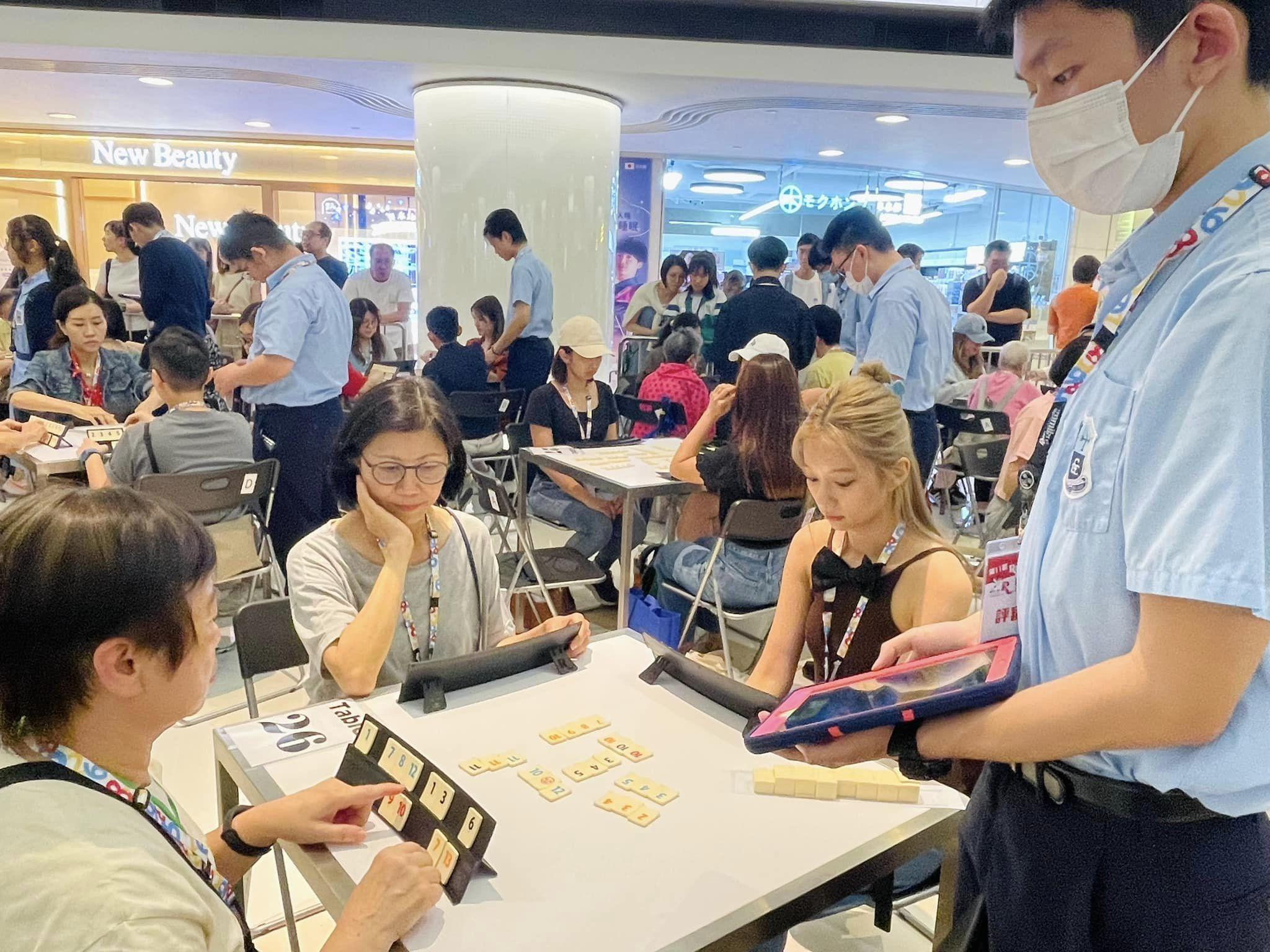 Kayan9896現身Rummikub大賽。