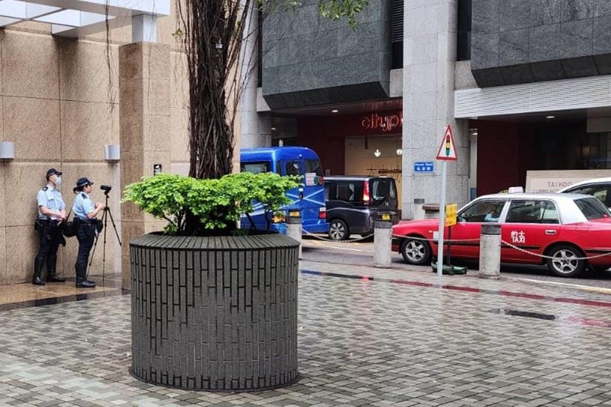 警方上月進行全港交通主題執法行動。(警方圖片)