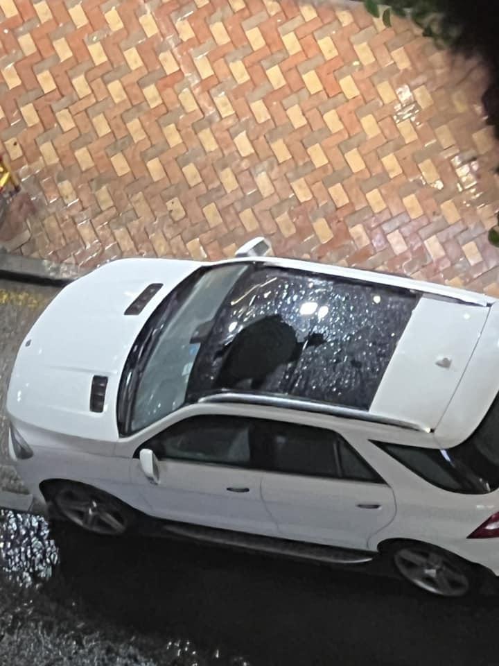 澳門落冰雹(網上圖片)