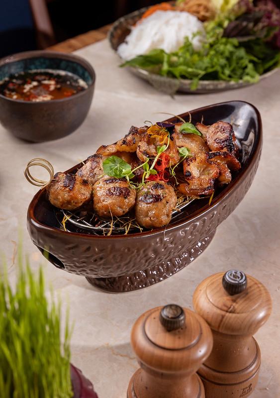 越南北部 Bún Chả Hanoi 烤肉丸米粉