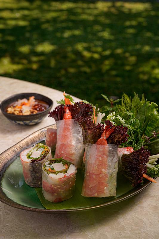 越南南部 Gỏi Cuốn Tôm Thịt 胡志明市越南春卷