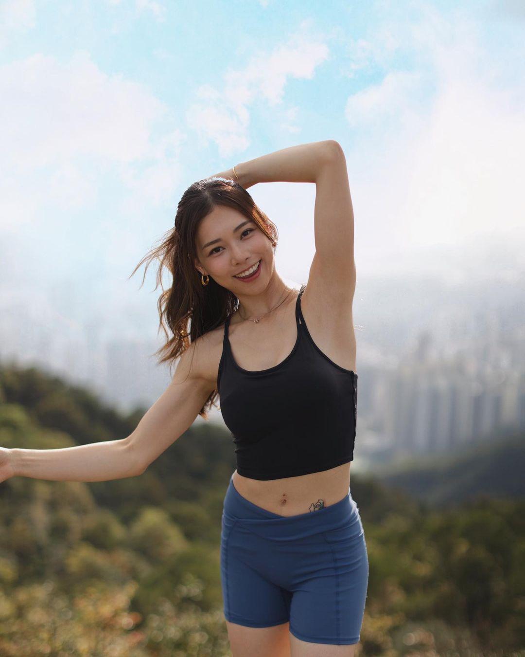 廖慧儀身高1.68米,2020年香港小姐十強(廖慧儀IG)