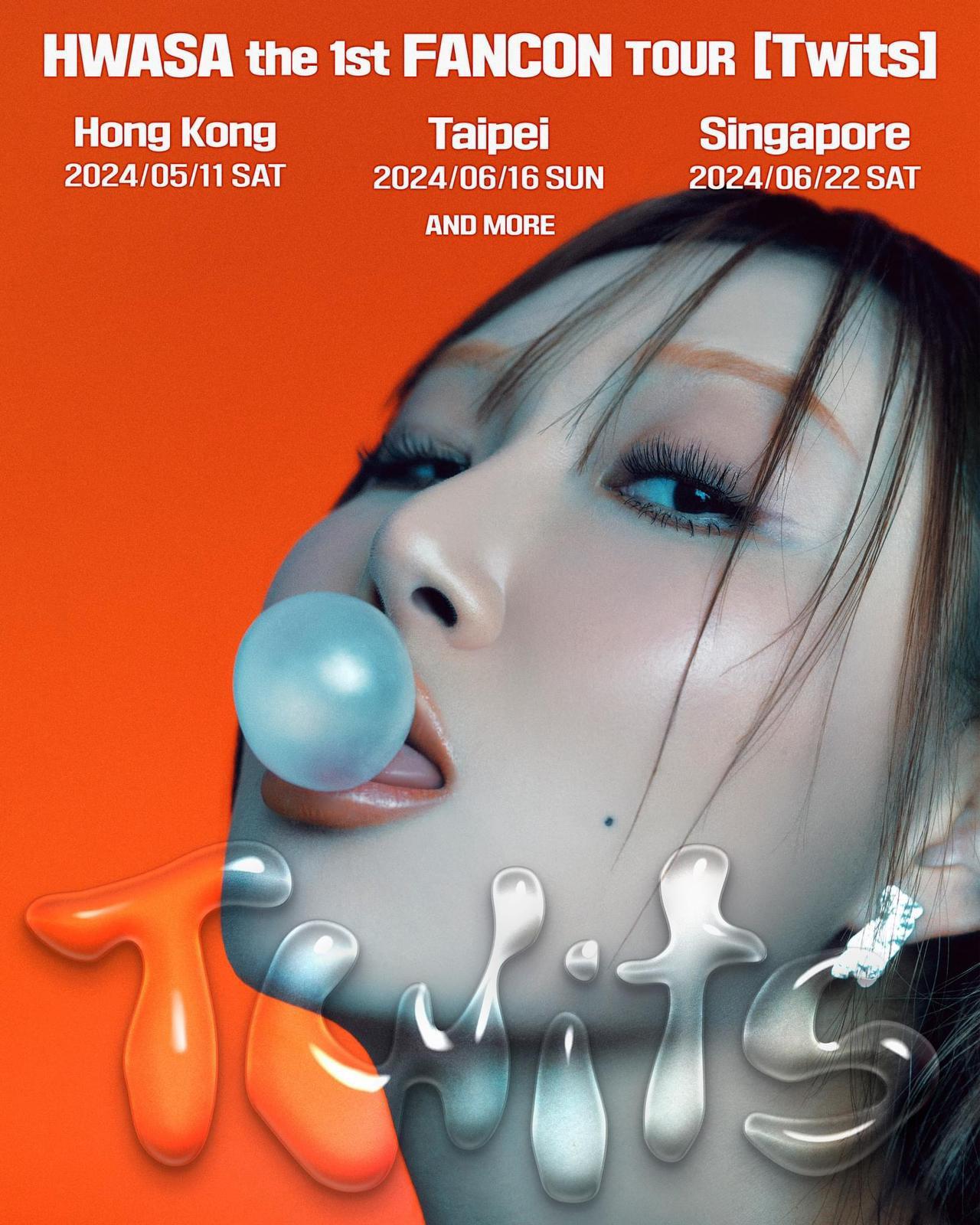 華莎@MAMAMOO 宣布5月殺入亞博開騷