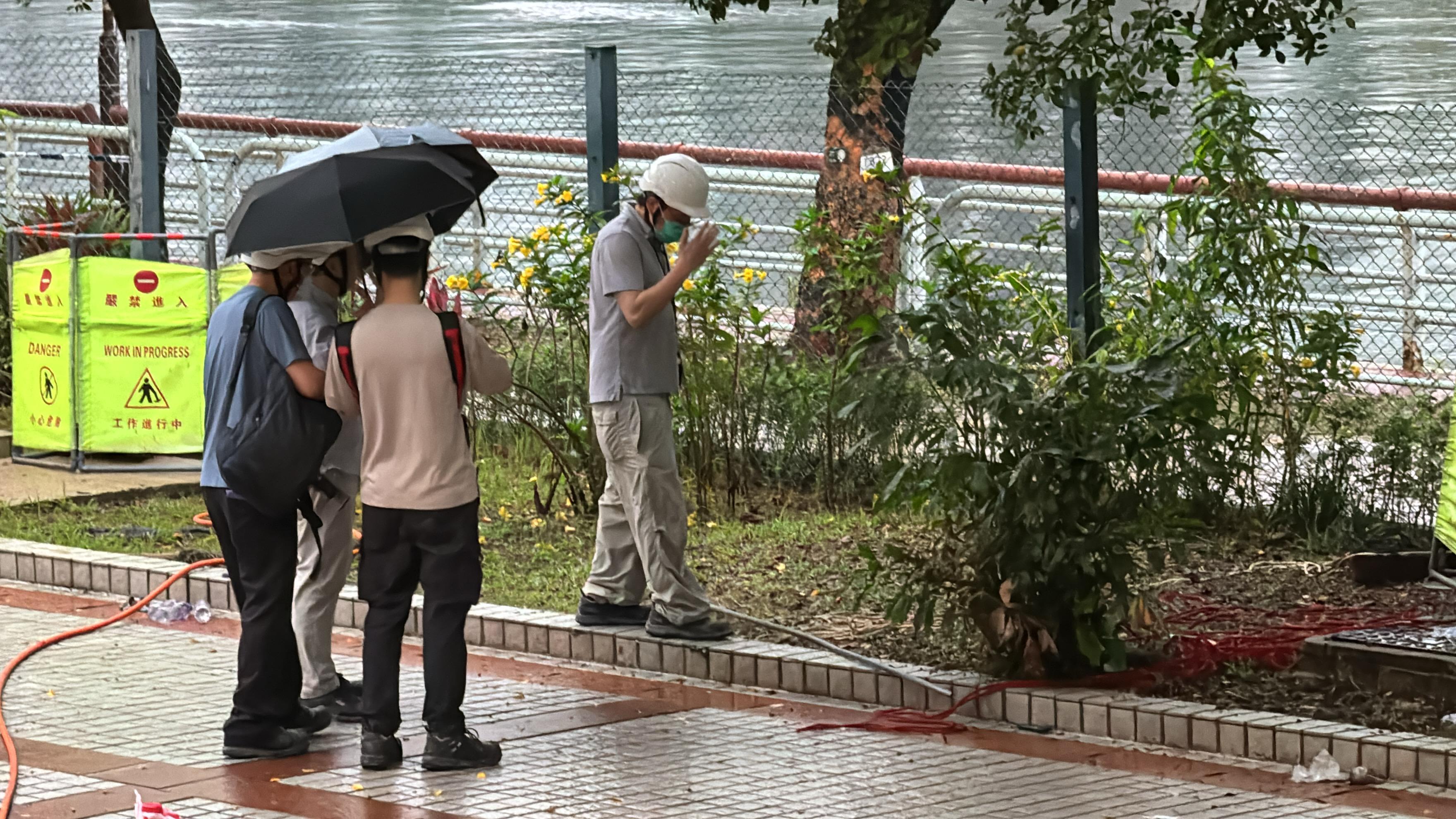 沙田源禾遊樂場渠務工程意外