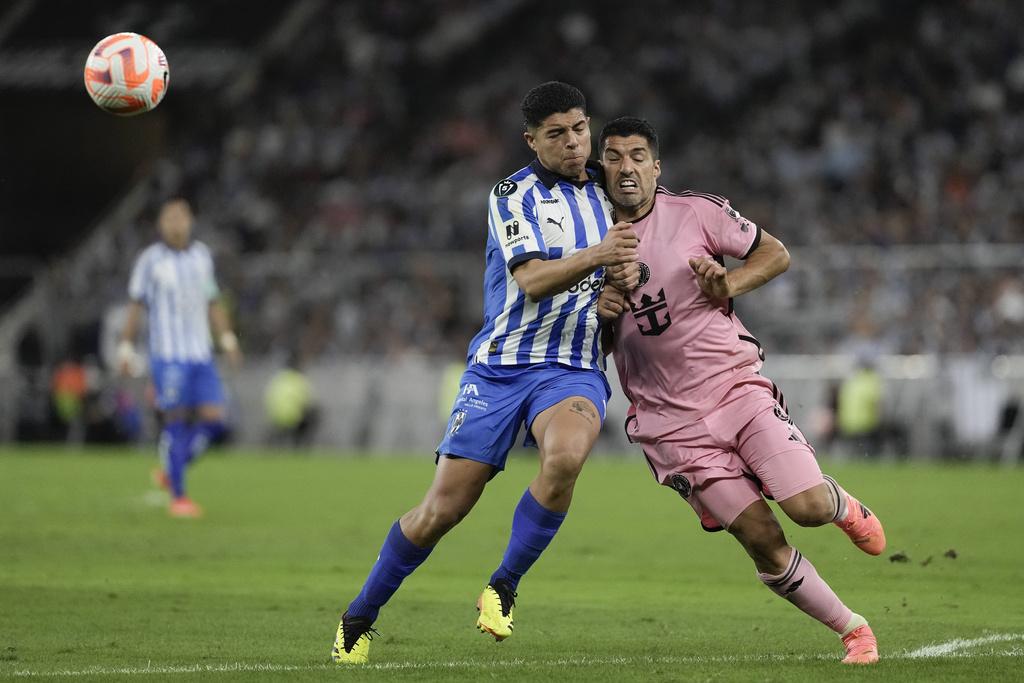 國際邁亞密在北美冠軍賽八強不敵蒙特雷出局。(美聯社)