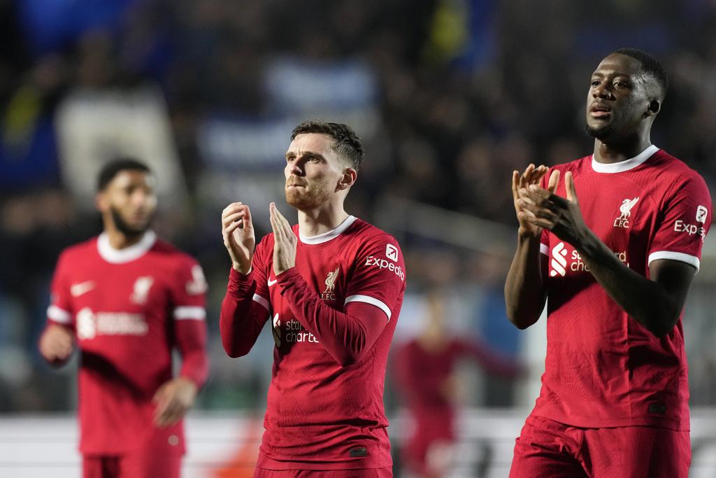 歐霸物浦及韋斯咸八強出局。(美聯社)