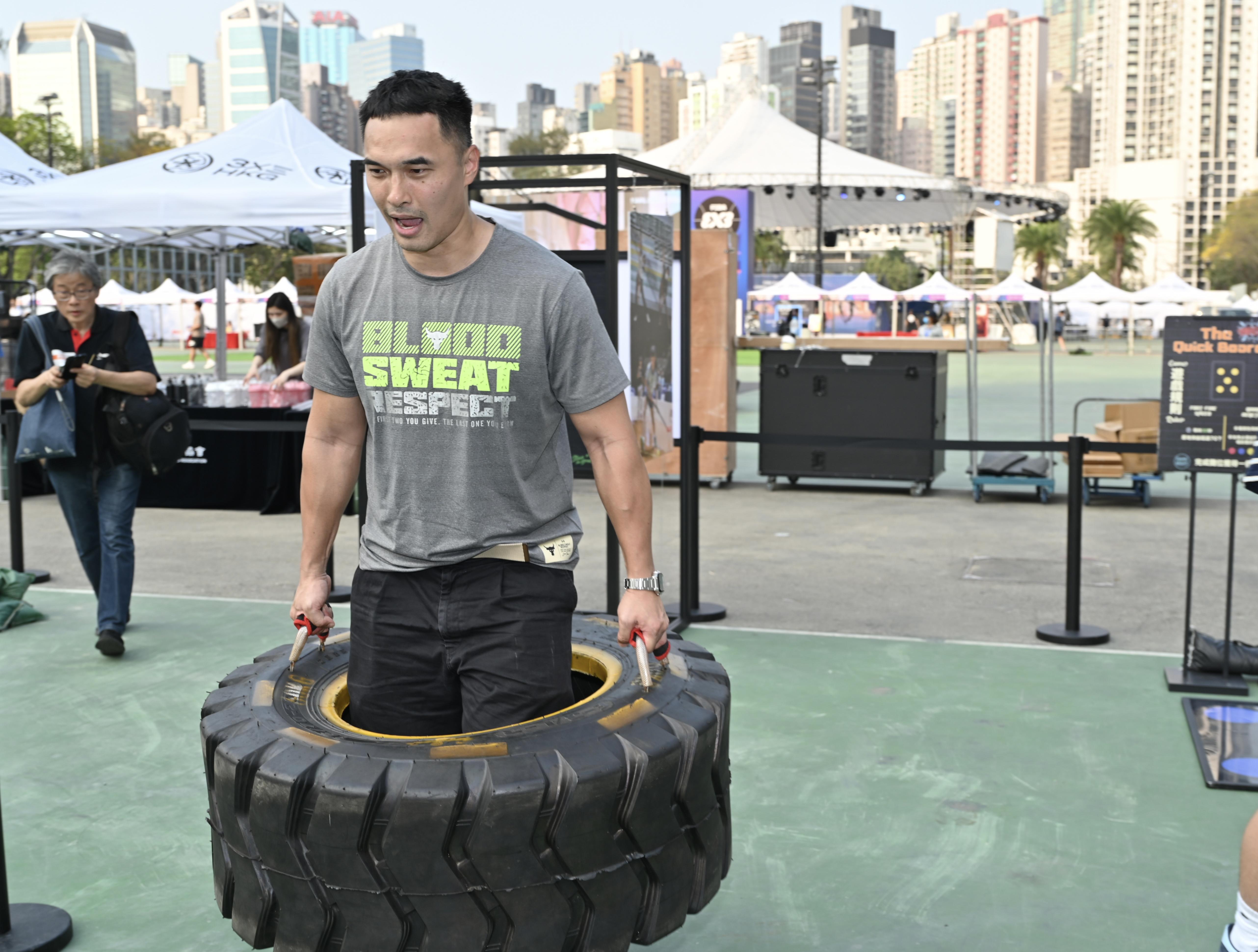 「城市運動遊戲體驗區」,讓公眾體驗不同城市運動樂趣,市民透過直接參與能更全面認識3x3籃球文化和多元城市運動。