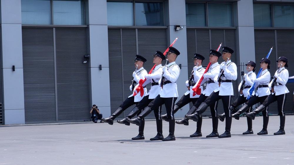 入境處在入境事務學院舉行開放日。(入境處圖片)