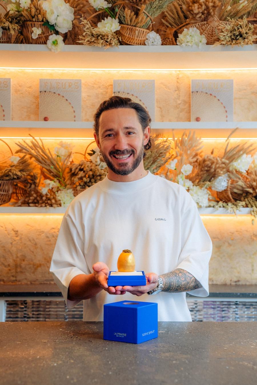 法國甜點主廚Cédric Grolet首度來港,更首次創作鹹點The L’Oeuf Caviar。