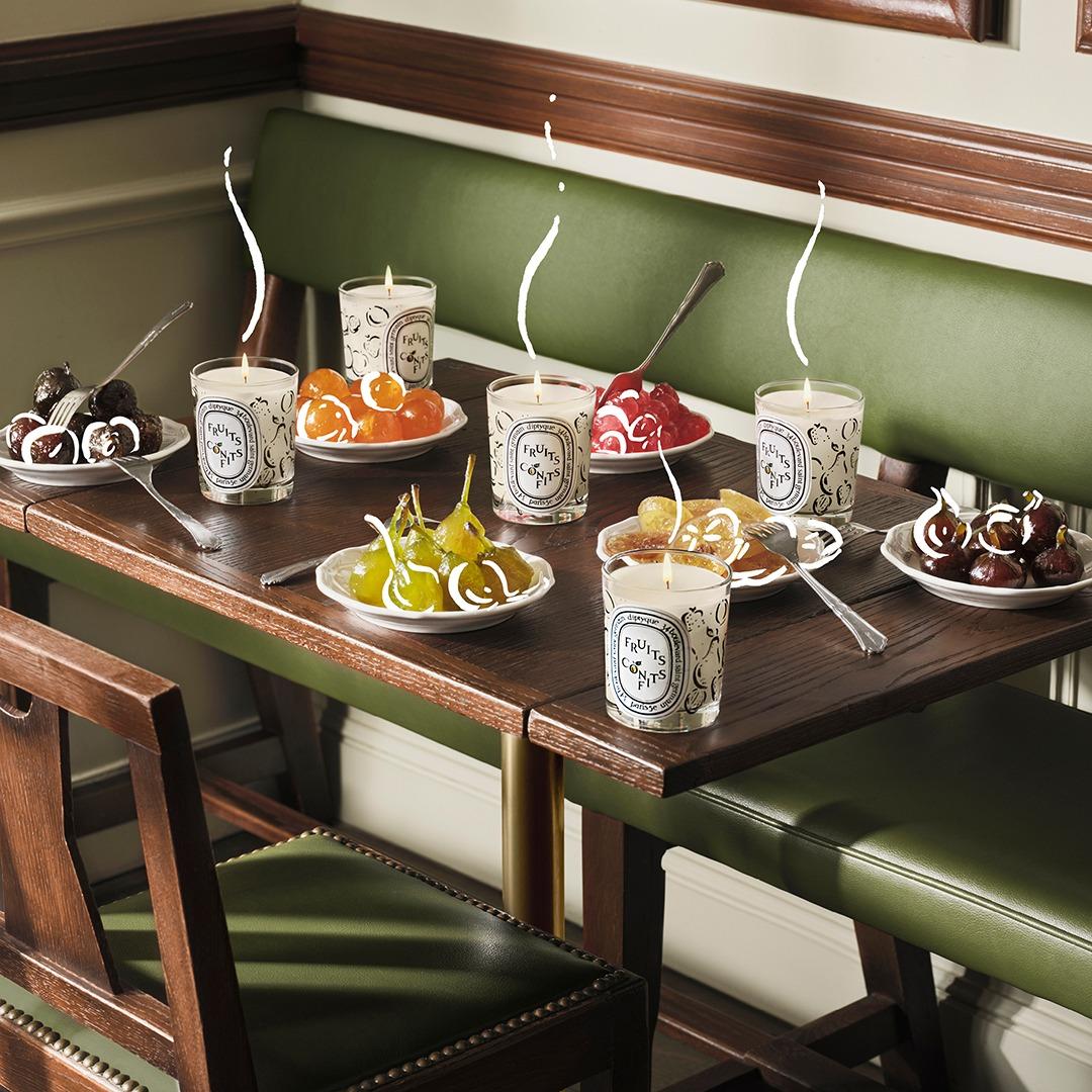 Diptyque 限定版美味香氛蠟燭系列 各$600