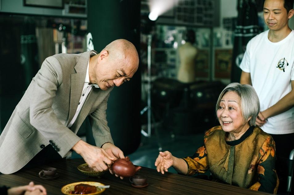 文承風 (黃文慧 飾)希望實行家族一統武術的宏願。(《打天下2》劇照)